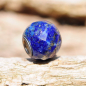 Preview: Trollbeads - Runder Lapislazuli, facettiert