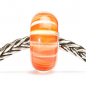 Preview: Trollbeads - Clear Coral Stripe - Retired