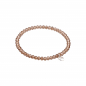 Preview: Bracelet Crystal - 4 mm - Noisette