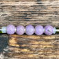 Preview: Trollbeads - Runde Purple Jade, facettiert