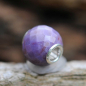 Preview: Trollbeads - Runde Purple Jade, facettiert - WYSIWYG