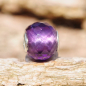 Preview: Trollbeads - Runder Amthyst, facettiert - WYSIWYG