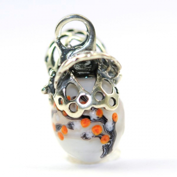 Preview: Trollbeads - Spezial Unique Schmetterling Anhänger