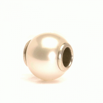 Trollbeads - White Pearl