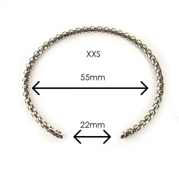 Elfbeads - Silver - Sunflower Bangle