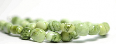 Trollbeads - Essenz Halskette aus Grün Gelbem Calcit - 45cm