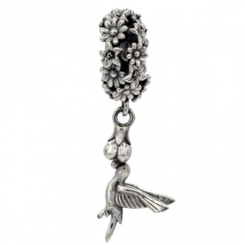 Elfbeads - Hummingbird Flower Dangle