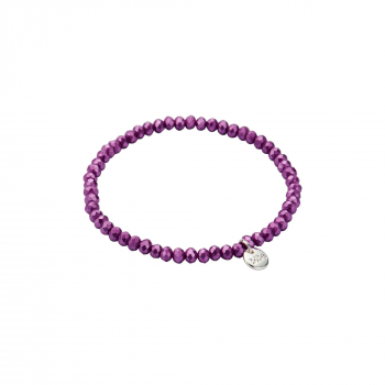 Bracelet Crystal - 4 mm - Lavande