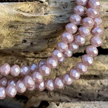 Bracelet Crystal - 4 mm - Mauve