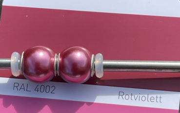 Katzenmaiers - Pearl - 10 mm - red purple