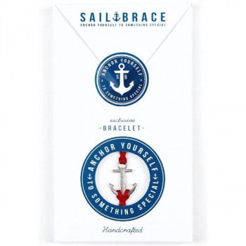 Sailbrace - Bracelet - Burgundy Red