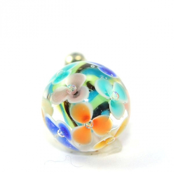 Trollbeads - Tagtraum Blüten Quaste - limitiert - WYSIWYG
