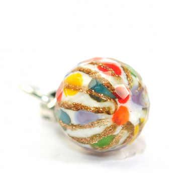 Preview: Trollbeads - Limitiert - Mitternachts-Konfetti Anhänger - WYSIWYG