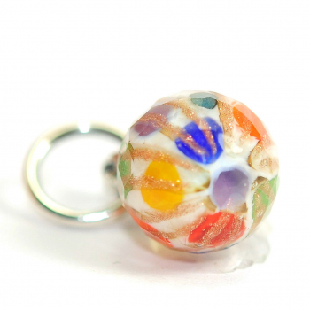 Preview: Trollbeads - Limitiert - Mitternachts-Konfetti Anhänger - WYSIWYG