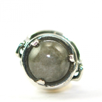 Preview: Trollbeads - Mitternachtskessel (Obsidian) - WYSIWYG