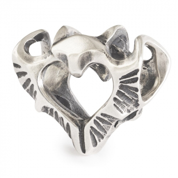Trollbeads - Herz der Nacht