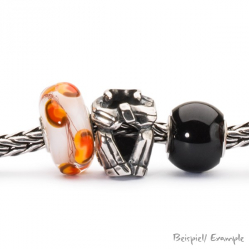 Trollbeads - Round Black Onyx
