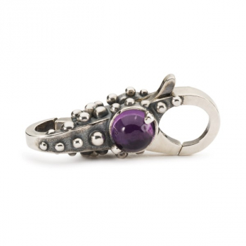 Trollbeads - Purple & Green Lock