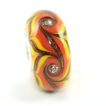 Trollbeads Day 2025 - Goldfunke in Bernstein - WYSIWYG