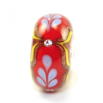Trollbeads Day 2025 - Crimson Silk Brilliance