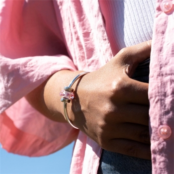 Trollbeads - Pfirsichblüte - People´s Bead 2022