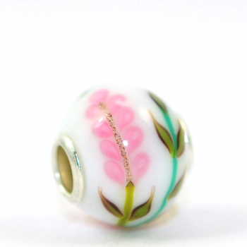Trollbeads - Rosa Lavendel - WYSIWYG