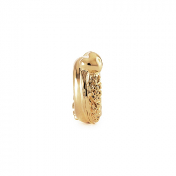 Preview: Trollbeads - Herbsherz Spacer, 18k vergoldet