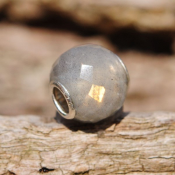Preview: Trollbeads - Runder Labradorit, facettiert - WYSIWYG