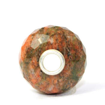 Preview: Trollbeads - Epidot vom Feldspat Jasper - WYSIWYG