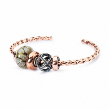 Trollbeads - Twisted Copper Bangle