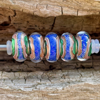 Preview: Trollbeads - Limited - Jusanji - Länder Bead Südkorea