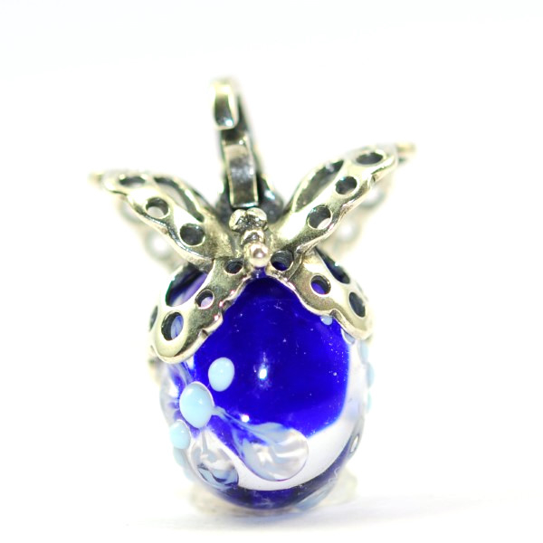 Trollbeads - Spezial Unique Schmetterling Anhänger