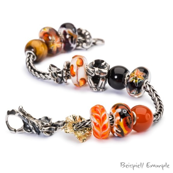 Trollbeads - Fantasy Hibiscus, Gold