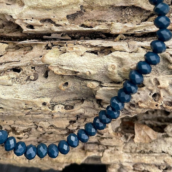 Bracelet Crystal - 4 mm - Size L - Marseille