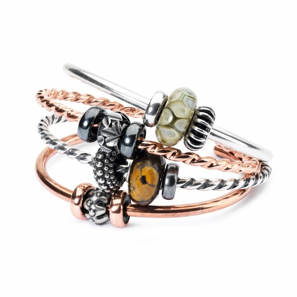Trollbeads - Twisted Copper Bangle