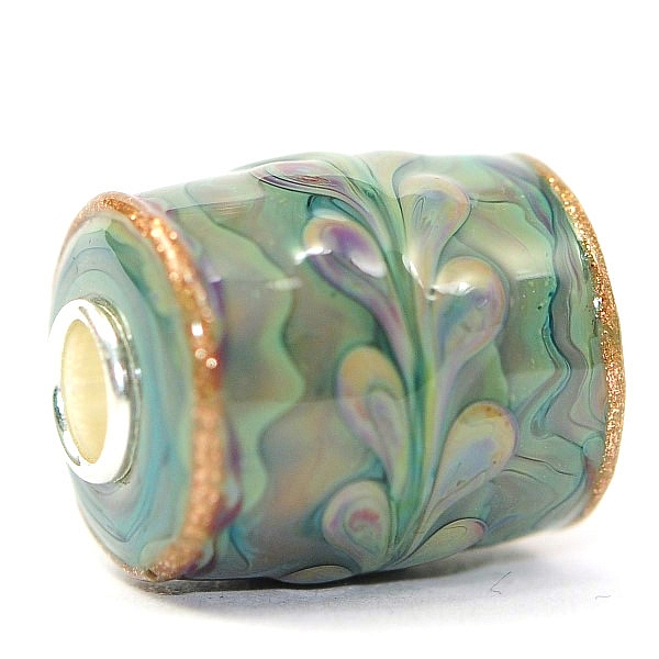 Eavae Beads - Glas Bead - Long Barrel - Monet Garden