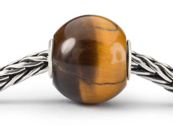 Trollbeads - Autumn 2022 - Trollbeads - Jumbo Round Yellow Tiger Eye