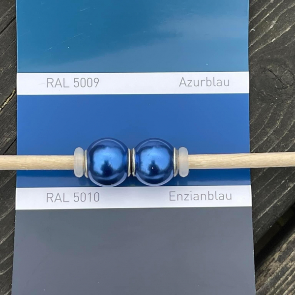 Katzenmaiers - Pearl - 10 mm - gentian blue