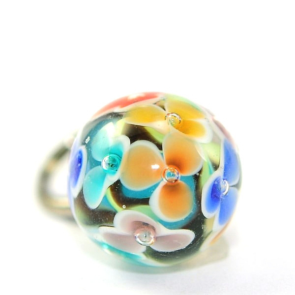 Trollbeads - Tagtraum Blüten Quaste - limitiert - WYSIWYG