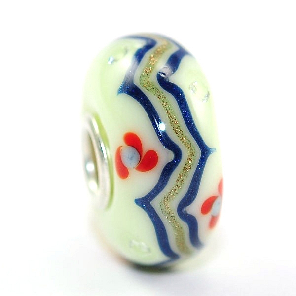 Trollbeads Day 2025 - Blütenschimmer in Elfenbein - WYSIWYG