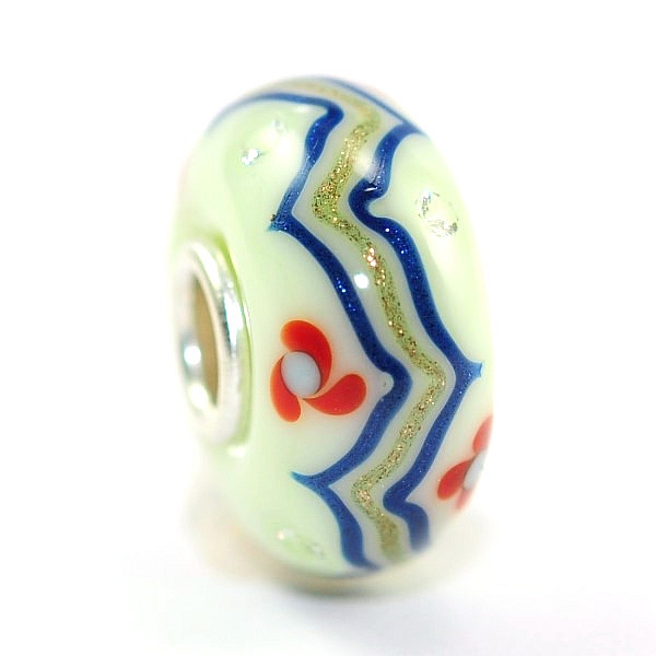 Trollbeads Day 2025 - Blütenschimmer in Elfenbein - WYSIWYG