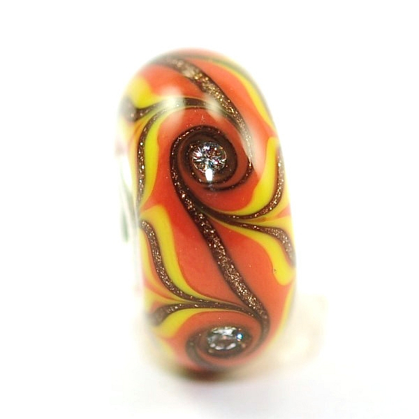 Trollbeads Day 2025 - Goldfunke in Bernstein - WYSIWYG