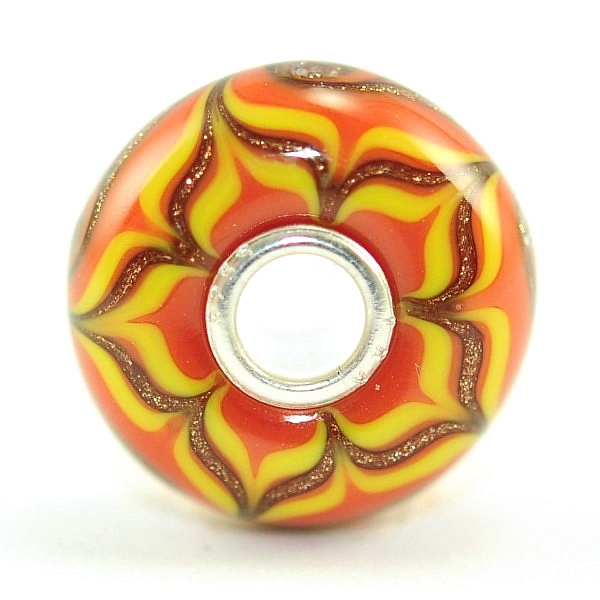 Trollbeads Day 2025 - Goldfunke in Bernstein - WYSIWYG