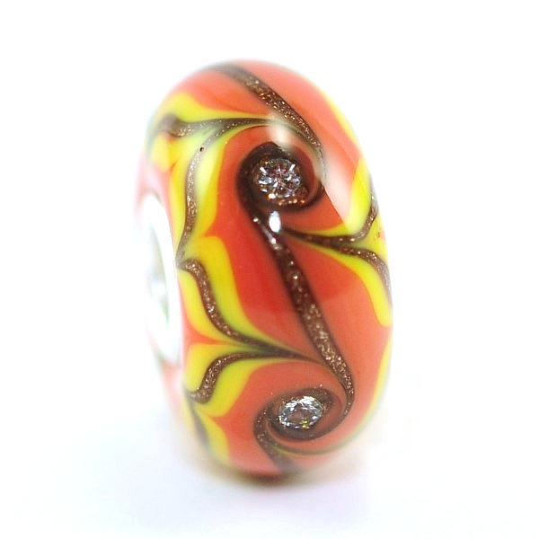 Trollbeads Day 2025 - Goldfunke in Bernstein - WYSIWYG
