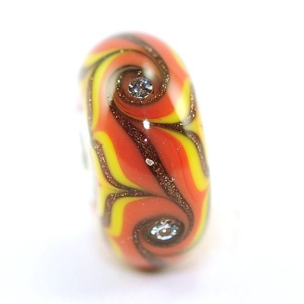 Trollbeads Day 2025 - Goldfunke in Bernstein - WYSIWYG