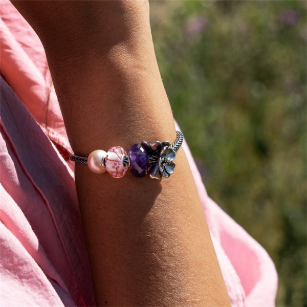 Trollbeads - Pfirsichblüte - People´s Bead 2022