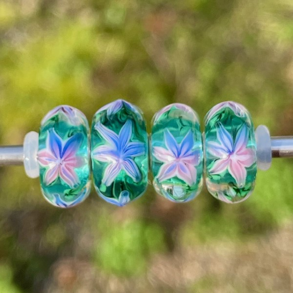 Trollbeads - Lichtseeblüte - WYSIWYG