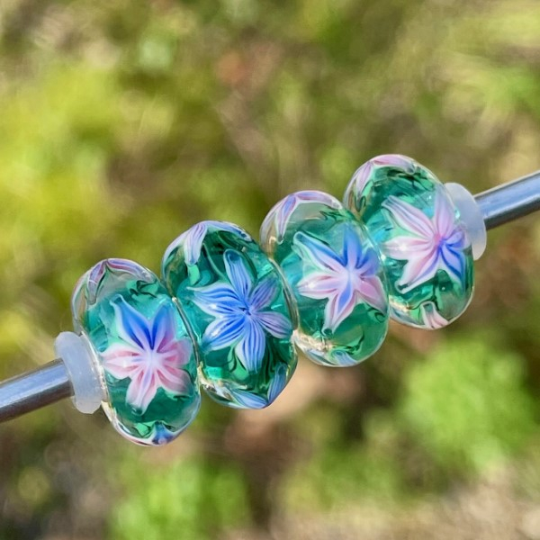 Trollbeads - Lichtseeblüte - WYSIWYG