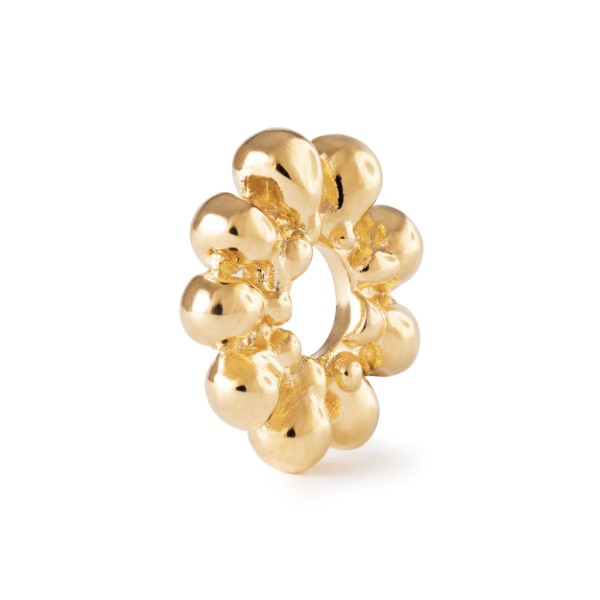 Trollbeads - Leuchtende Verbindungen, vergoldet