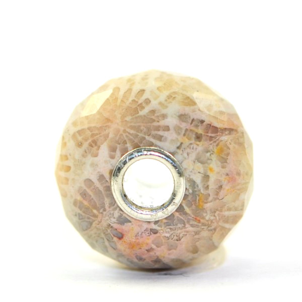 Trollbeads - Fossil Coral Jasper - WYSIWYG